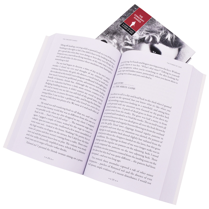 Custom Business Paperback Books Printing Full Color Printed Softcover Novel Book