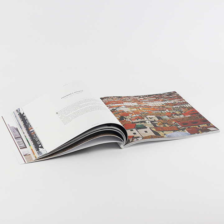 Custom Printing Brochure Booklet Full Color Paperback Business Softcover Book Printed