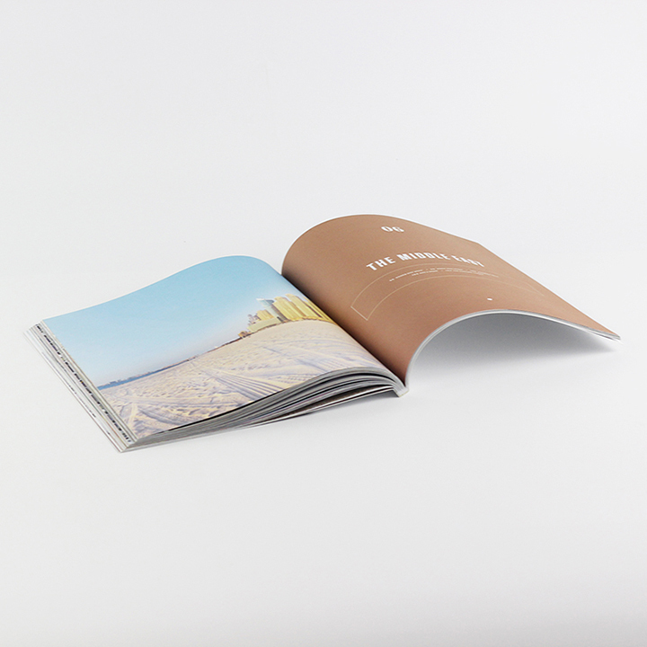 Custom Printing Brochure Booklet Full Color Paperback Business Softcover Book Printed
