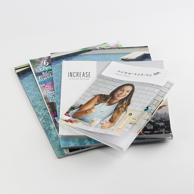 Custom Printing Brochure Booklet Full Color Paperback Business Softcover Book Printed