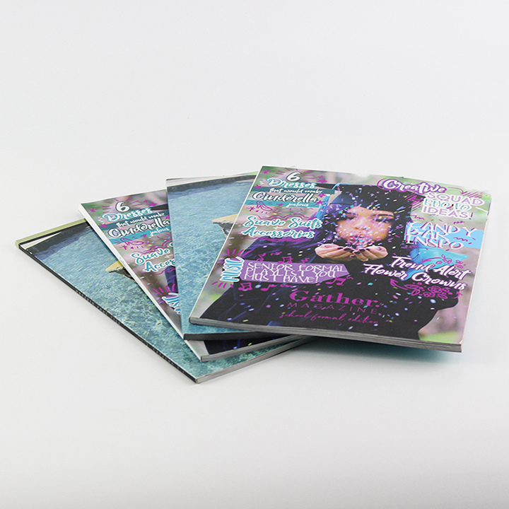Custom Printing Brochure Booklet Full Color Paperback Business Softcover Book Printed