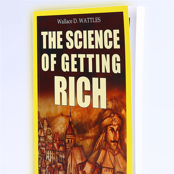 Cheap Printed Business Novel Books Custom Full Color Coat Paper Softcover Book