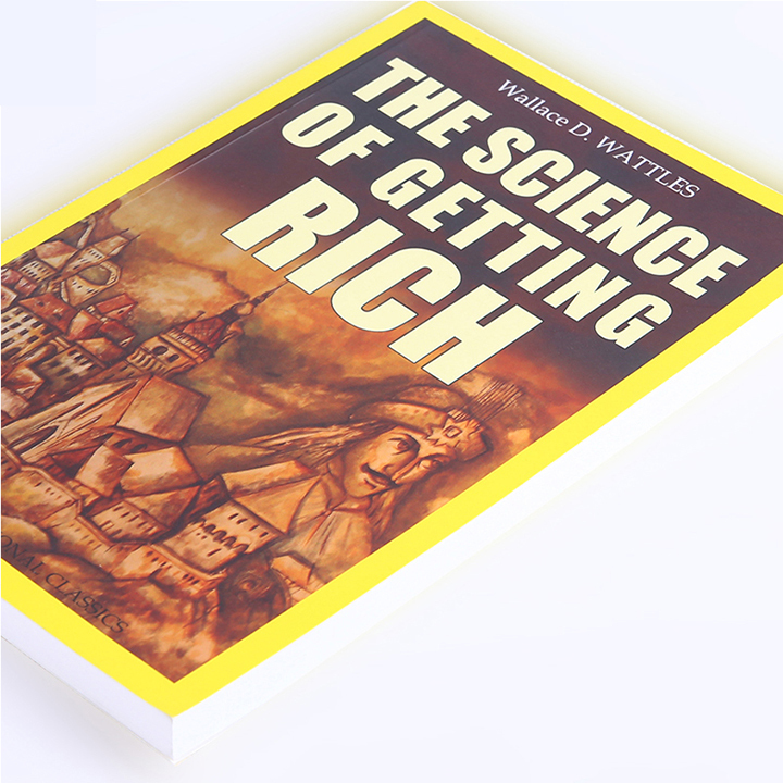 Cheap Printed Business Novel Books Custom Full Color Coat Paper Softcover Book