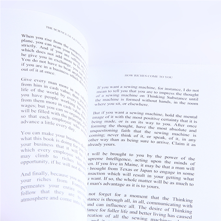 Cheap Printed Business Novel Books Custom Full Color Coat Paper Softcover Book