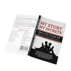 Printed on Demand Paperback Business Novel Books Custom Printing Full Color Softcover Book