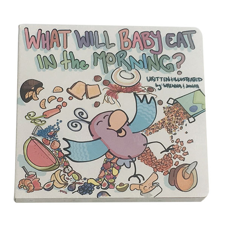 Custom Printed on Demand Children Books Kid Educational Story Board Book
