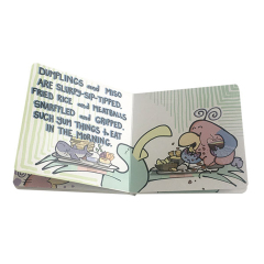Custom Printed on Demand Children Books Kid Educational Story Board Book