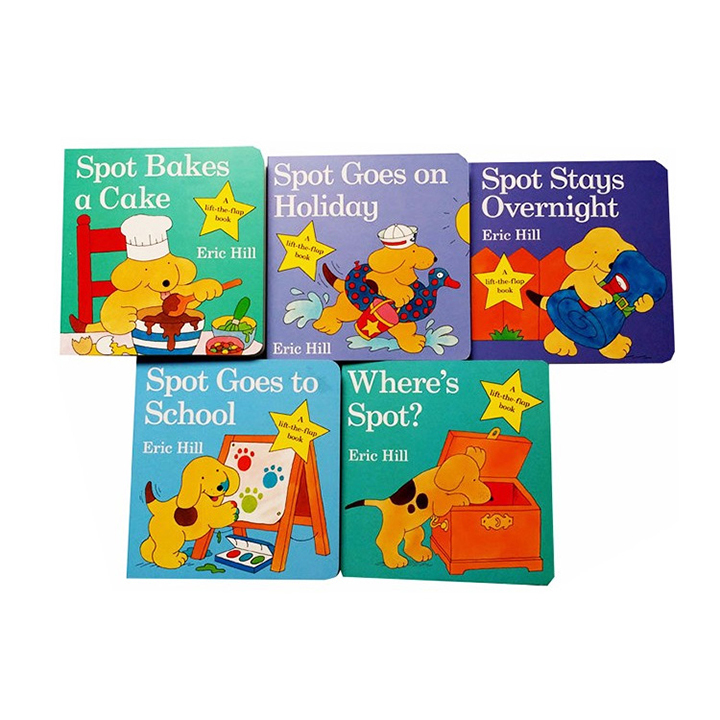 Custom Kid Educational Books Printing Full Color Printed Children Board Book