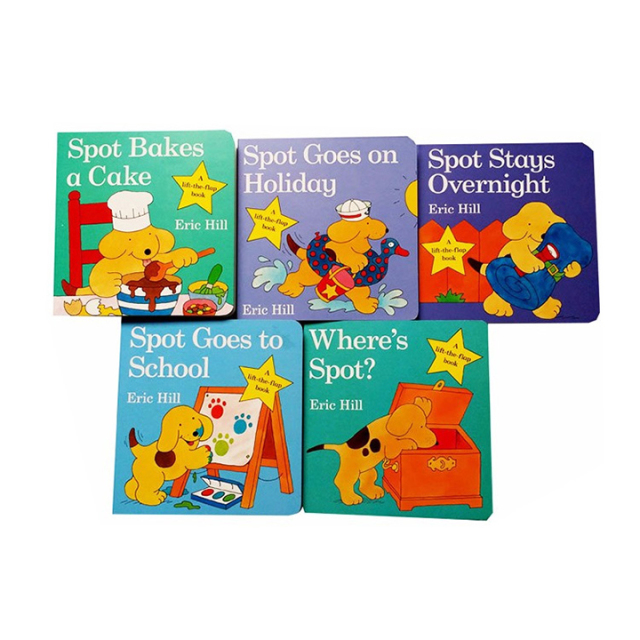Custom Kid Educational Books Printing Full Color Printed Children Board Book