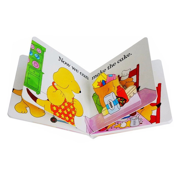 Custom Kid Educational Books Printing Full Color Printed Children Board Book