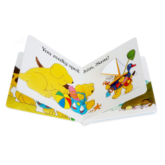 Custom Kid Educational Books Printing Full Color Printed Children Board Book