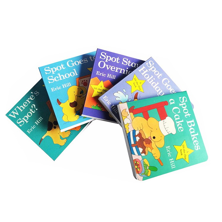 Custom Kid Educational Books Printing Full Color Printed Children Board Book