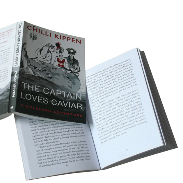 Business Paperback Books Custom Printing Coloring Softcover Book Printing