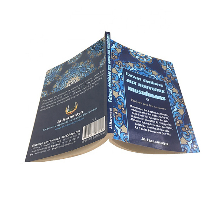 High Quality Printing Paperback Novel Books Custom Full Color Softcover Book for Business