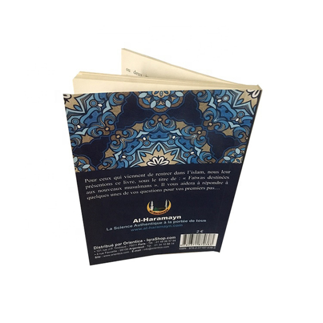 High Quality Printing Paperback Novel Books Custom Full Color Softcover Book for Business