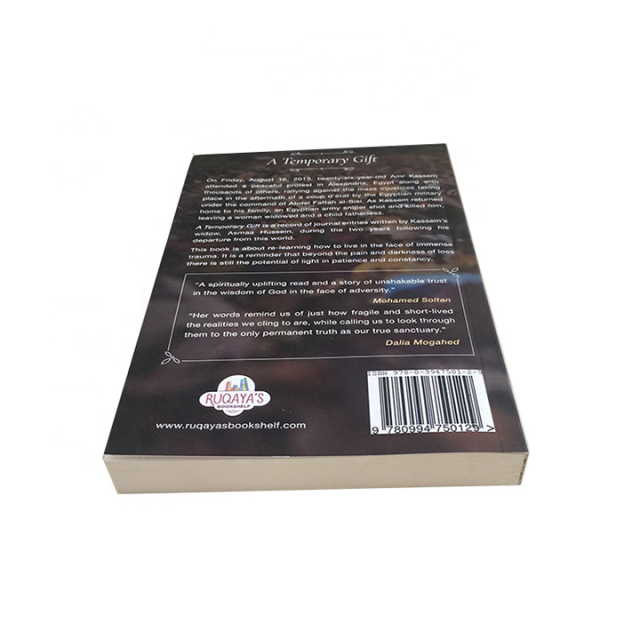 Custom Book Printing Service Full Color Paperback Business Novel Books Customizable Printed Softcover Book