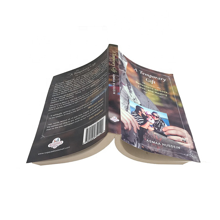 Custom Book Printing Service Full Color Paperback Business Novel Books Customizable Printed Softcover Book
