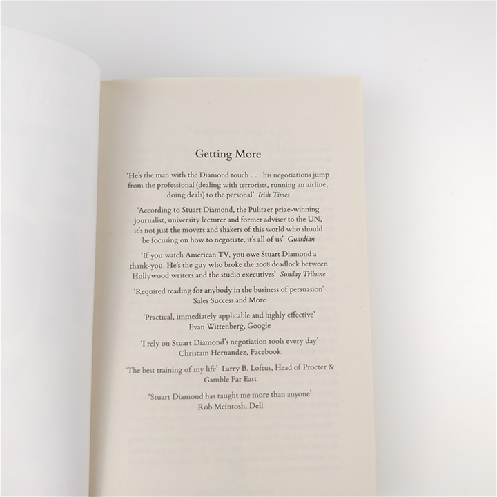 Cheap Printing Novel Books Customizable Paperback Softcover Book