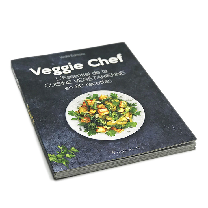Custom Cooking Book Printing Perfect Binding Printed Coloring Softcover Book