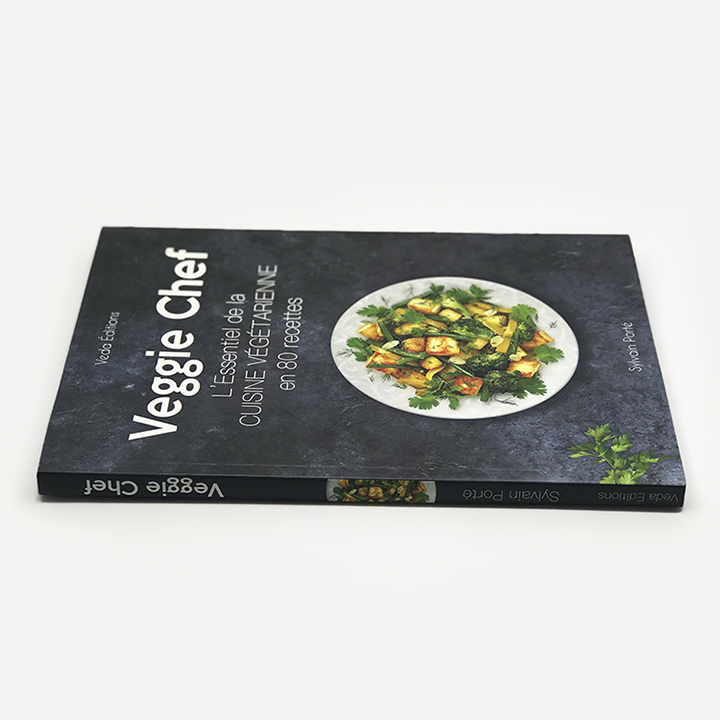 China Book Printing Manufacturer Custom Printed Softcover Cooking Books