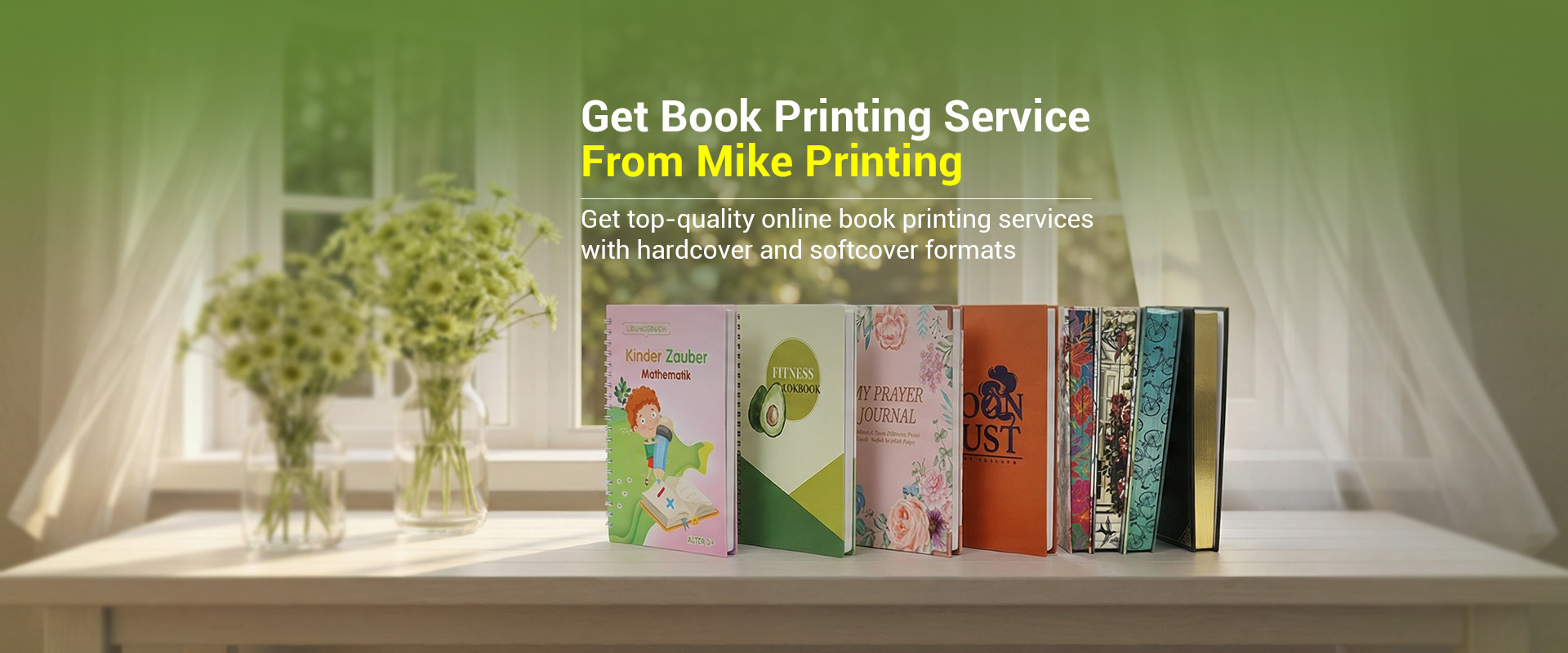 Get Book Printing Service From Mike Printing