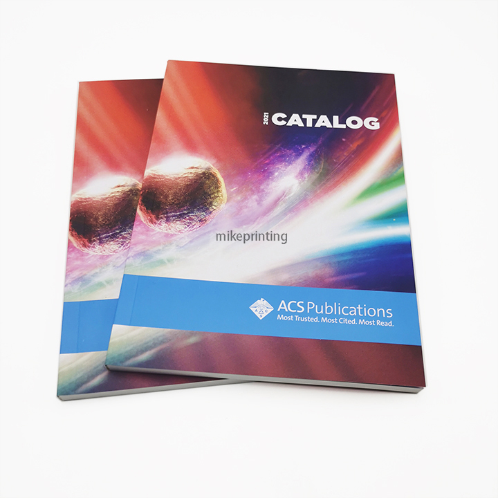 Custom Softcover Book Printing Magazine Brochure Booklet Printed