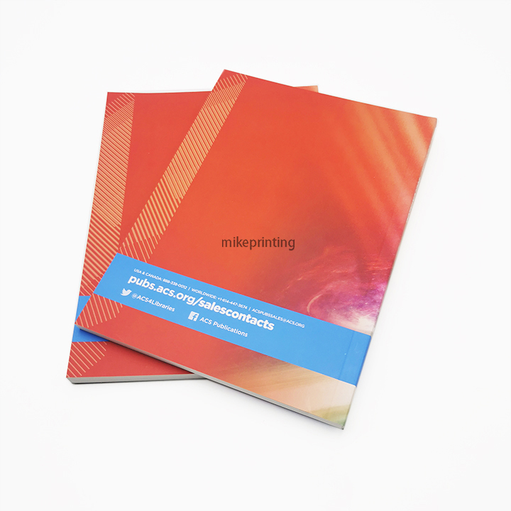 Custom Softcover Book Printing Magazine Brochure Booklet Printed