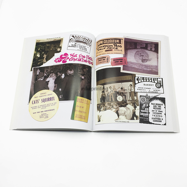 Printed Softcover Novel Books Custom Full Color Perfect Binding Paperback Books