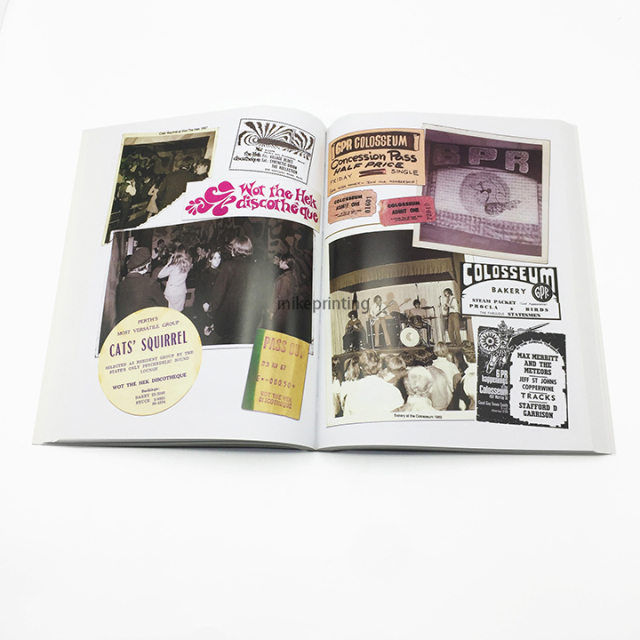 Printed Softcover Novel Books Custom Full Color Perfect Binding Paperback Books