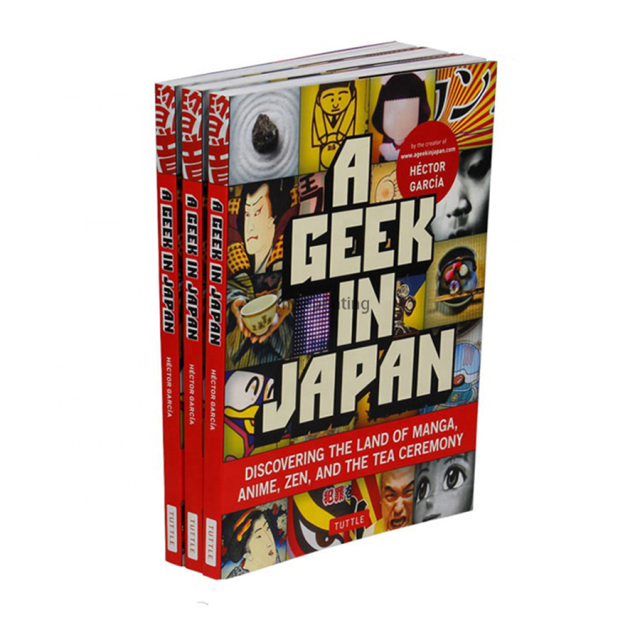 Softcover Manga Books Printing Customizable Perfect Binding Paperback Book