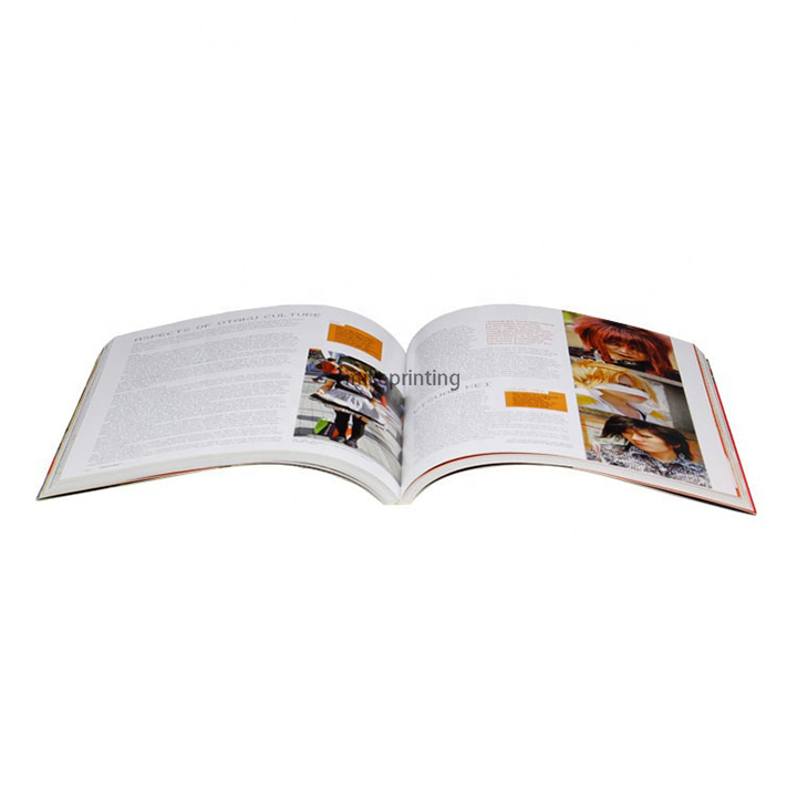 Softcover Manga Books Printing Customizable Perfect Binding Paperback Book
