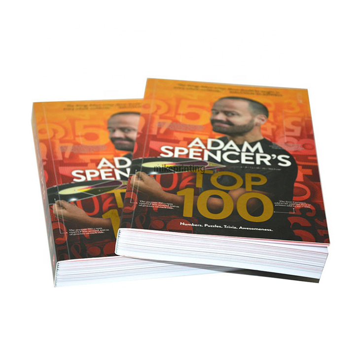 Custom Softcover Paperback Novel Books Printing