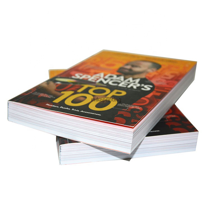 Custom Softcover Paperback Novel Books Printing