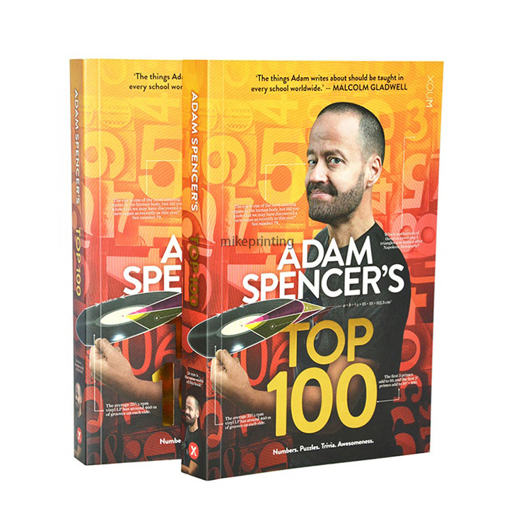 Custom Softcover Paperback Novel Books Printing