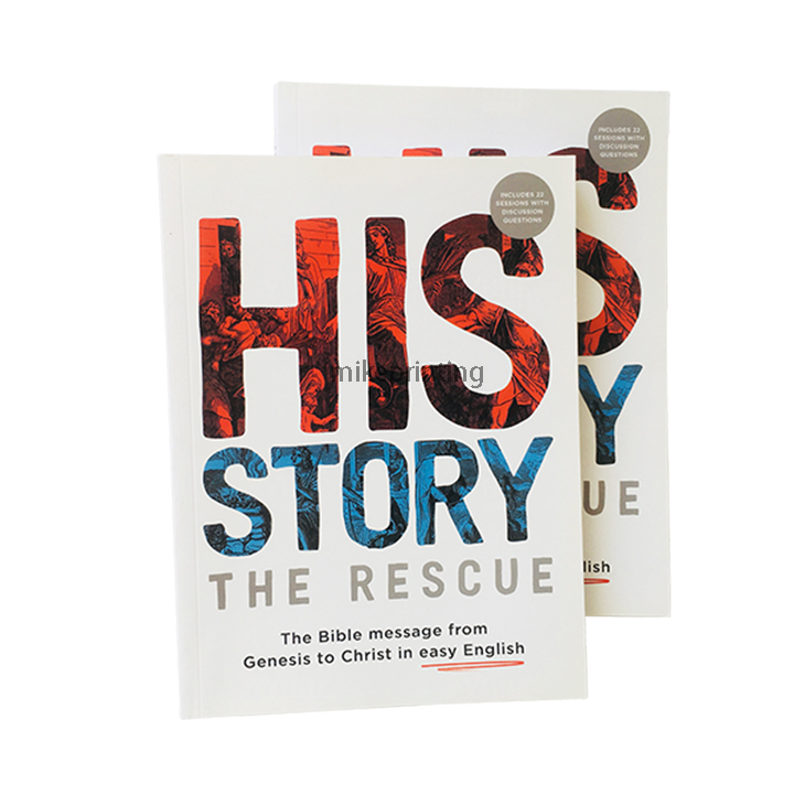 Printed Business Paperback Softcover Novel Books Custom