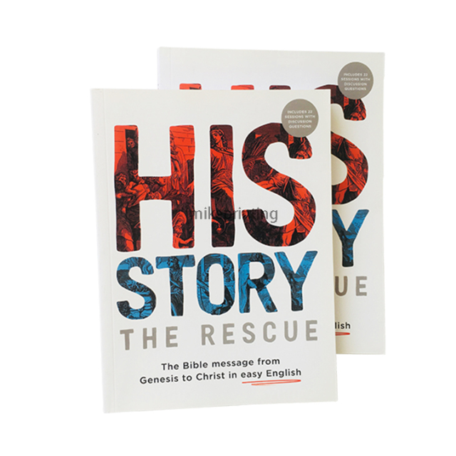 Printed Business Paperback Softcover Novel Books Custom
