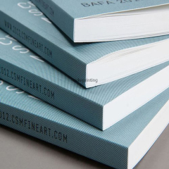 Perfect Binding Softcover Book Printing Custom Full Color Paperback Book