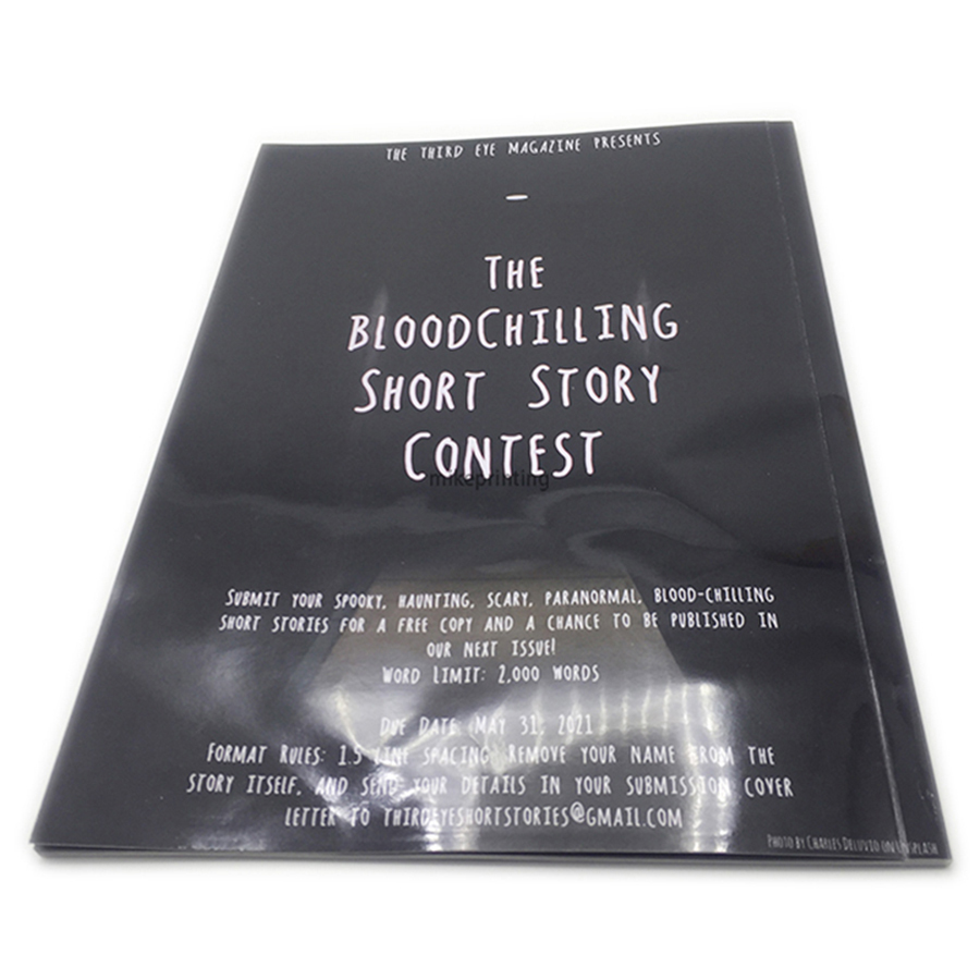 Fashion Magazine Printing Custom Full Color Brochure Booklet