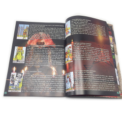 Fashion Magazine Printing Custom Full Color Brochure Booklet