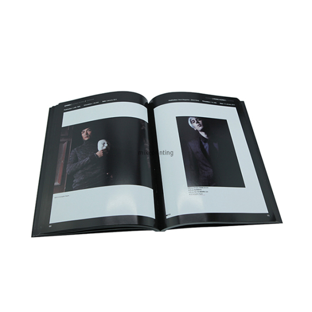 Impression de magazines de mode et de vêtements