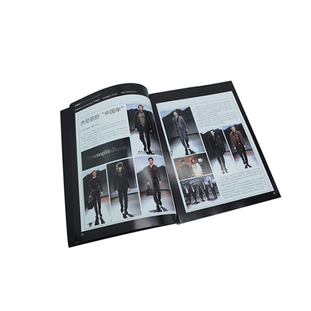 Impression de magazines de mode et de vêtements