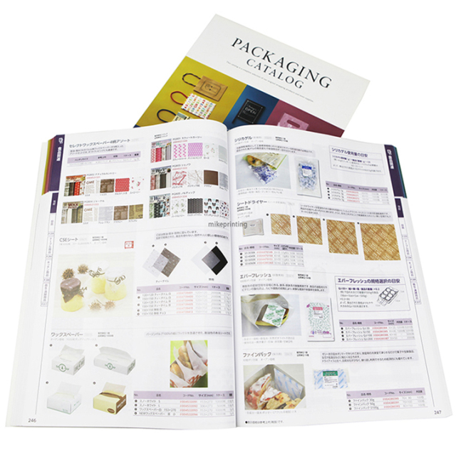 Impression personnalisée de catalogues, magazines et emballages commerciaux
