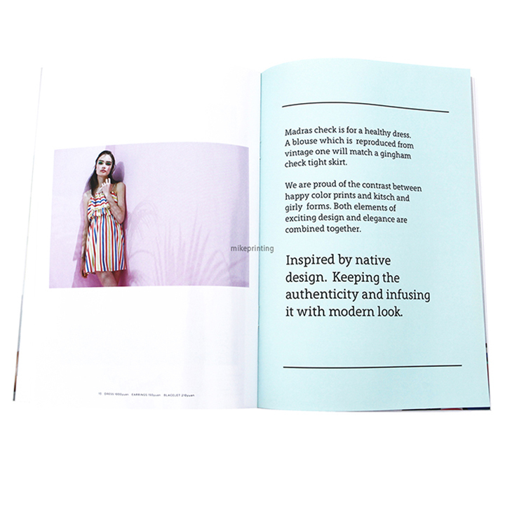 Custom Beauty Magaizne Brochure