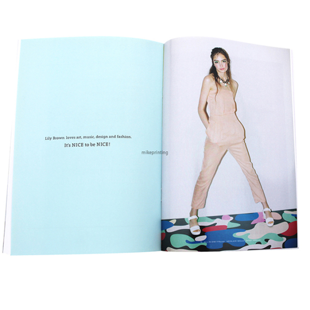 Custom Beauty Magaizne Brochure
