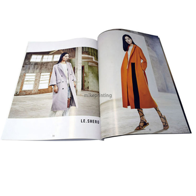 Custom Clothing Fashion Magazine Brochure