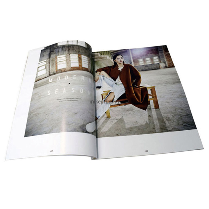 Custom Clothing Fashion Magazine Brochure