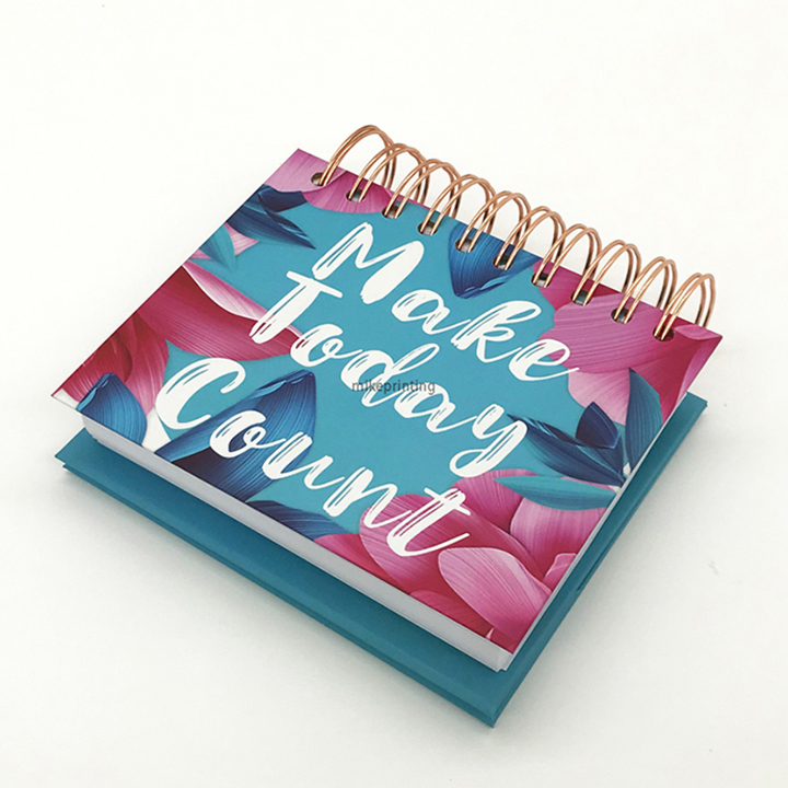 Desk Calendar Custom Printing Spiral Binding 2027 Calendar