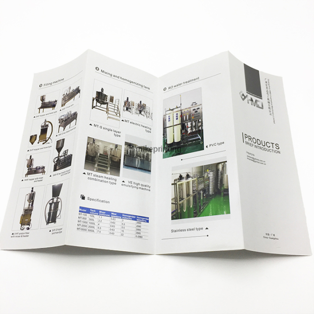 Custom Folding Flyer Leaflet Printing for Business