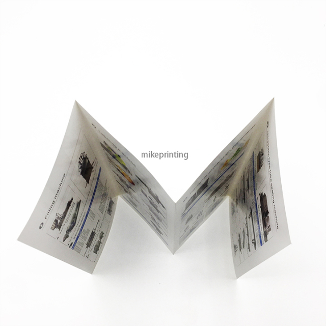 Custom Folding Flyer Leaflet Printing for Business