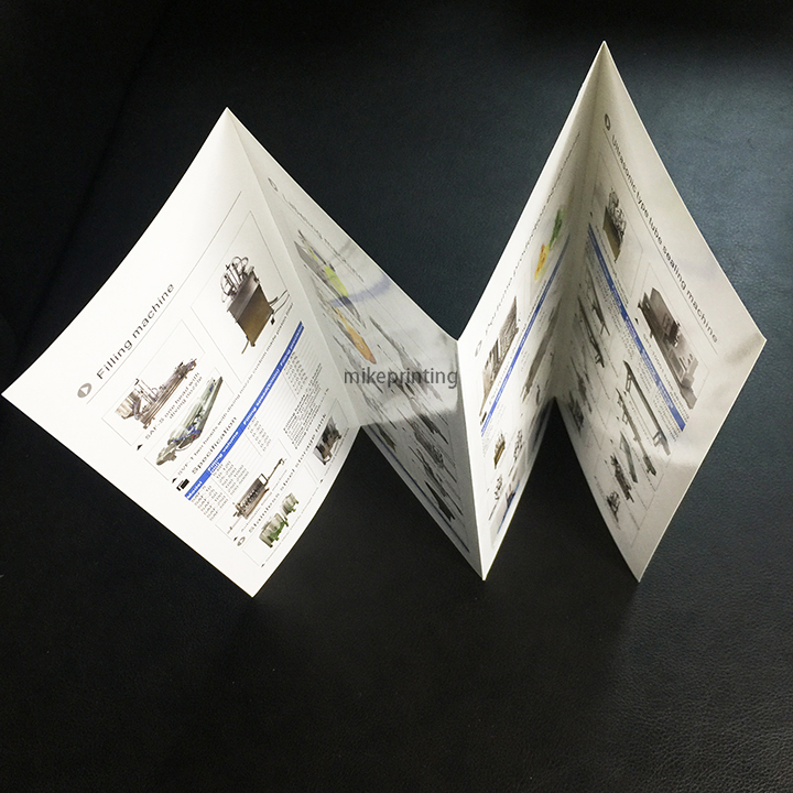 Custom Folding Flyer Leaflet Printing for Business